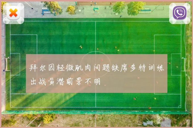 拜尔因轻微肌肉问题缺席多特训练出战黄潜前景不明